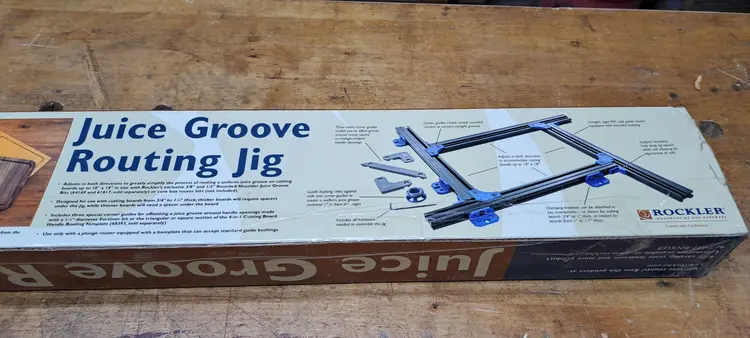 NEW Rockler Juice Grove Cutting Jig