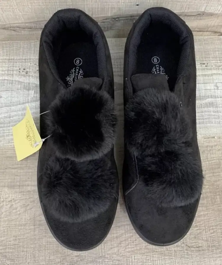 Charles Albert Suede Slip On Shoes