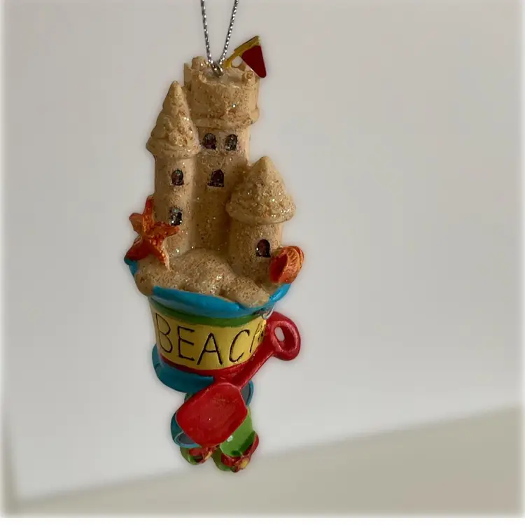 1990’s Beach Themed Christmas Ornament