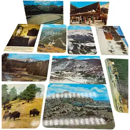 Lot of 11 Various Vintage Unused Postcards Colorado USA