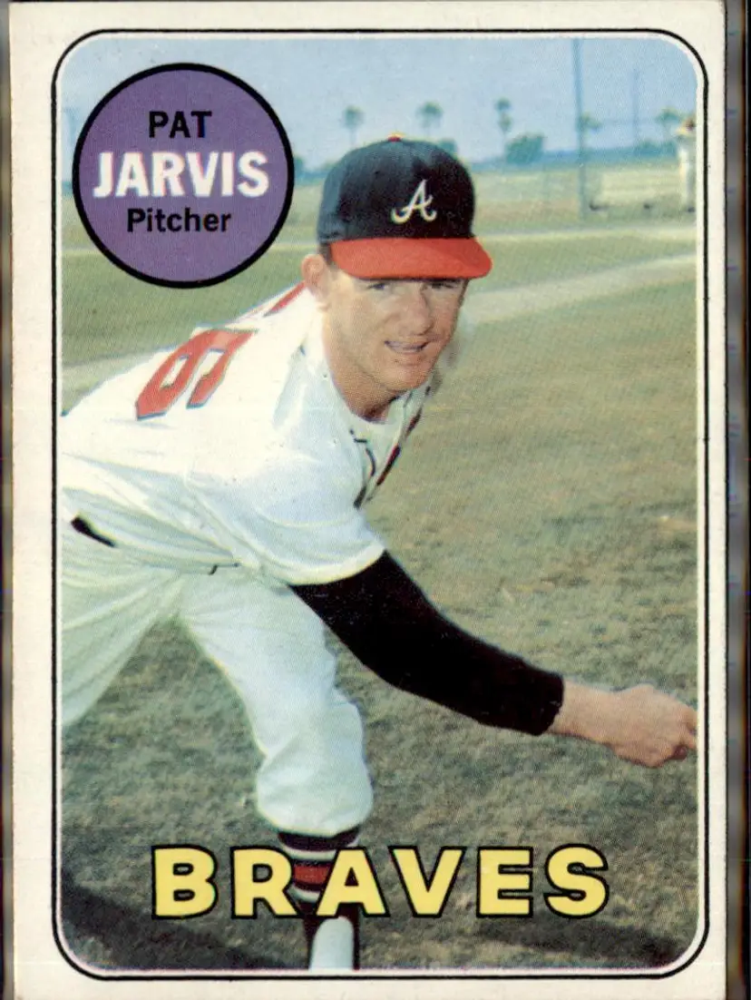 1969 Topps #282 Pat Jarvis - (pk3) - Atlanta Braves