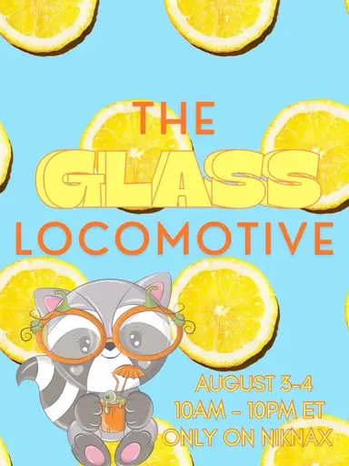 The Glass Locomotive Train With Adored