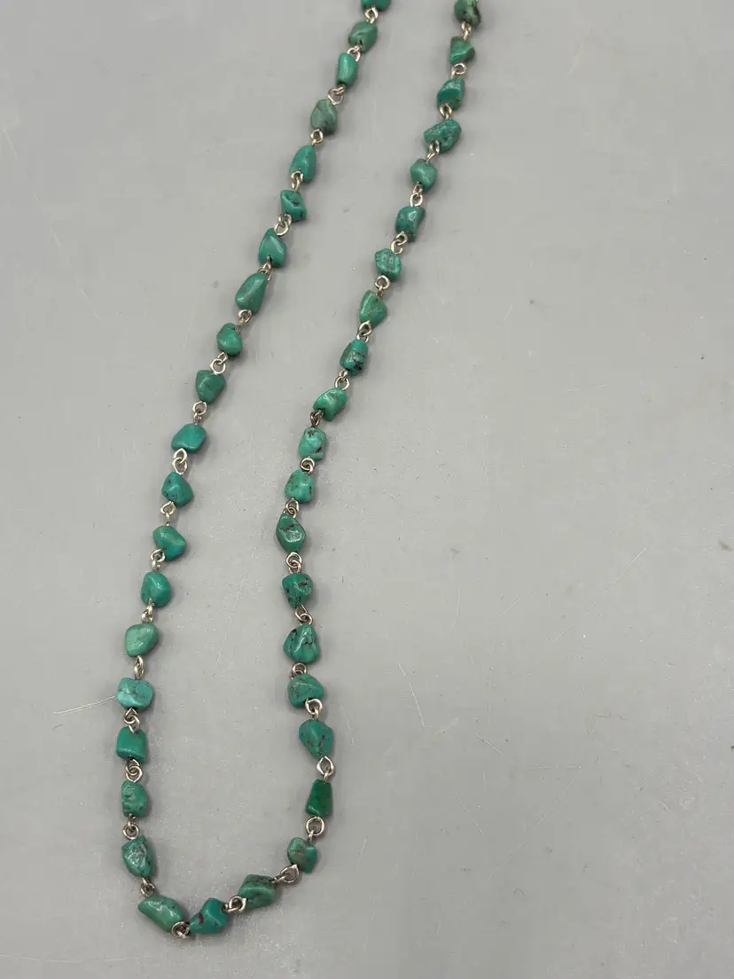 Turquoise & Sterling Necklace
