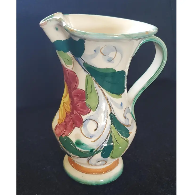 Old Pottery  Flower Pitcher