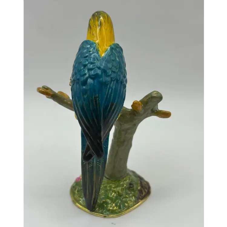Art Form Trinket Box~Macaw