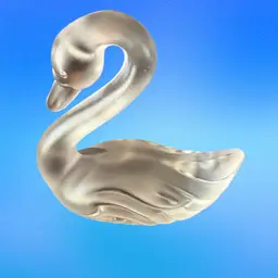 22 Satin Fenton Swan