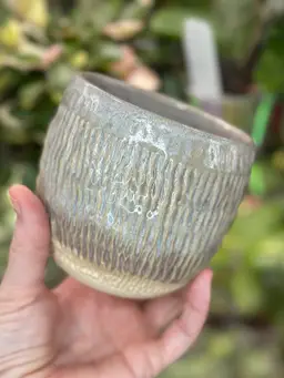 #25 Handmade pot, no drainage 3.75 inch