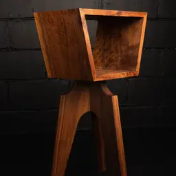 Trapezoid End Table
