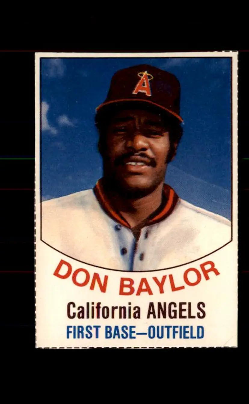 1977 Hostess #129 Don Baylor - (pk1) - California Angels
