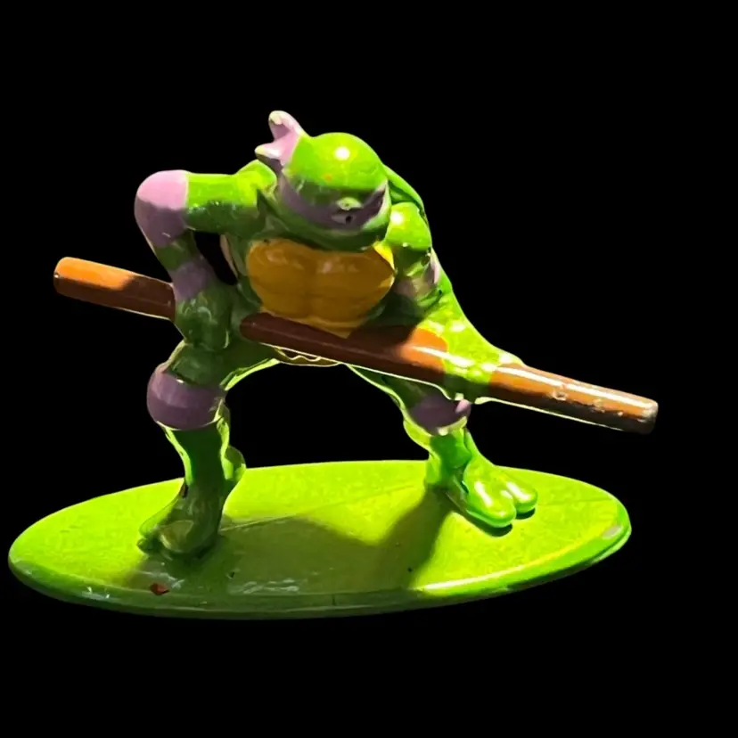TMNT Nano Jada Die Cast Metal Figurine As Pictured