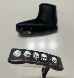 Shank It Golf Skull Putter RH Brand New “Do Not 3 Putt”