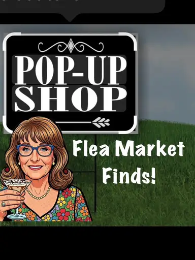 Flea Market Finds, Glass, Pottery,etc