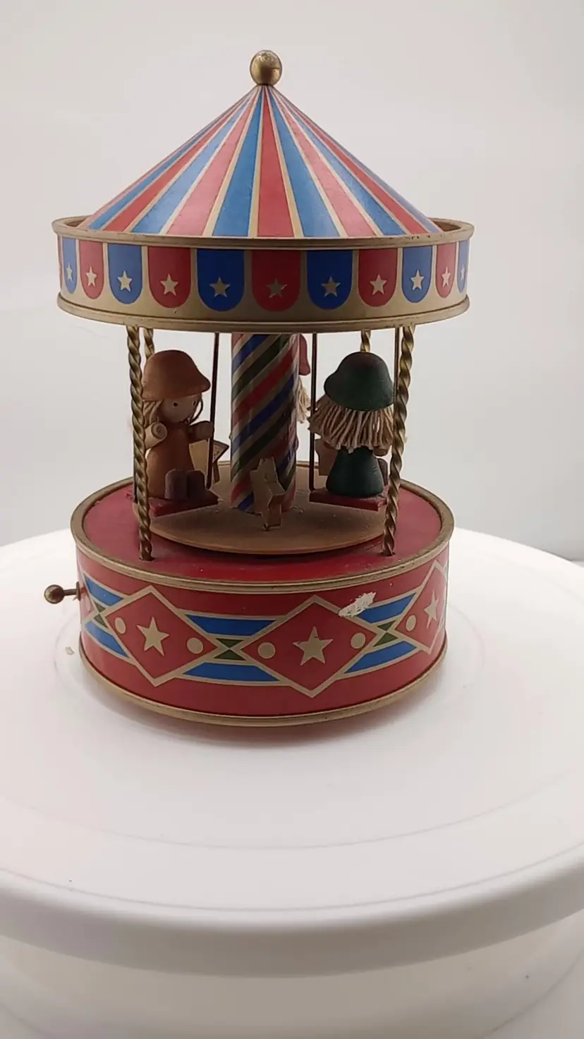 Vintage Otagiri musical carousel