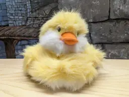 Russ Berrie Waddles Duck Plush Stuffed Animal Chick 12in Yellow Fluffy Duckling Toy Farm