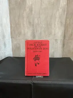 1925 Little Jack Rabbit and Policeman Dog  by David Cory