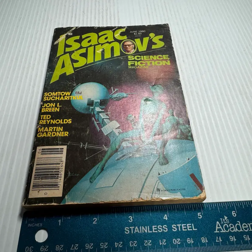 Davis Pub Isaac Asimov's   Vol. 4, #6 "Rabid in Mallworld Days of Trifl Mag