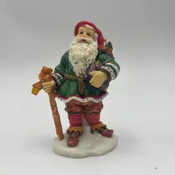 Old World Santa Figurine Julnisse Danish Gnome Katharine Stevenson Bronson 1995