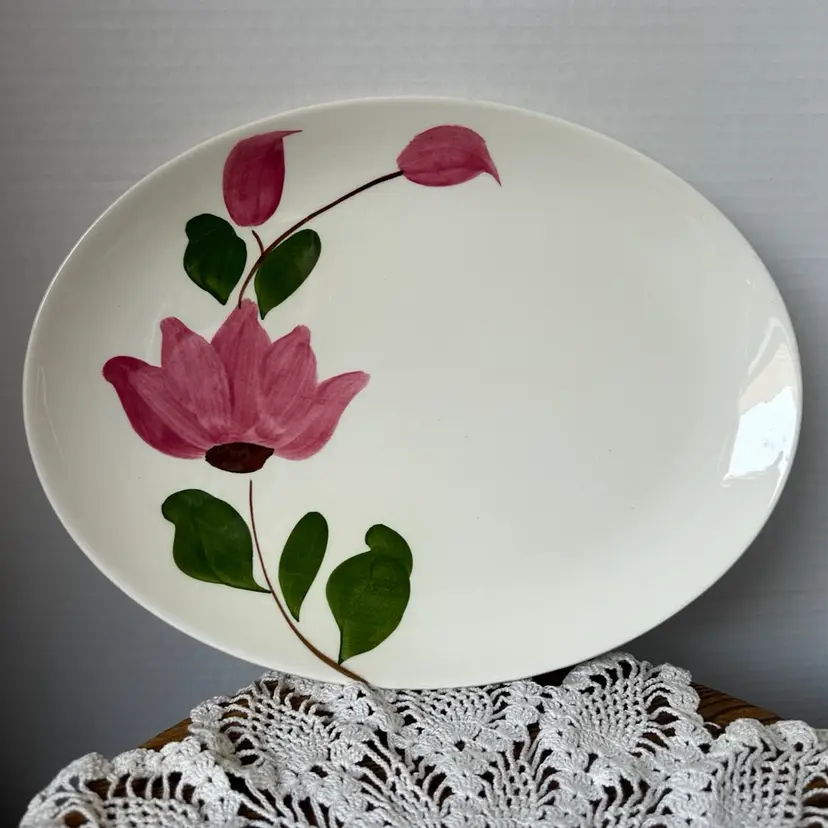 🎨COLORASTIC🎨 Vintage Stetson China Company Ceramic Platter Rio Pattern 1950s
