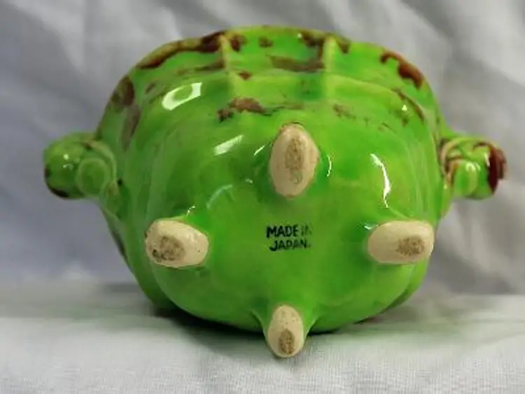 Green Ceramic Basket