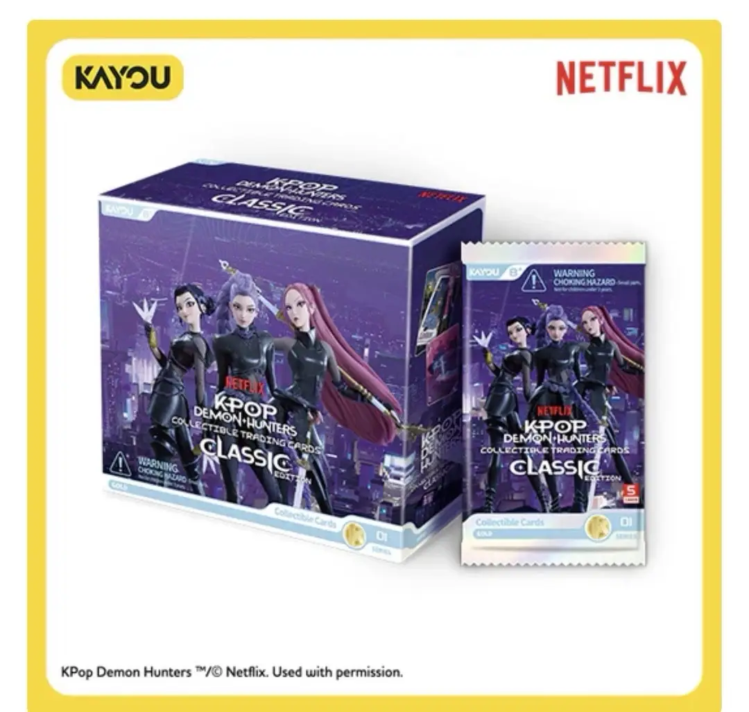 KPop Demon Hunters Classic Box - Factory Sealed Trading Cards