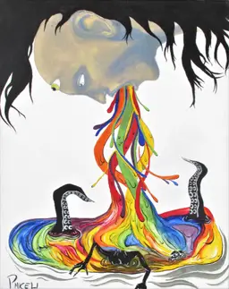 Dreaming of Throwing Up Painting