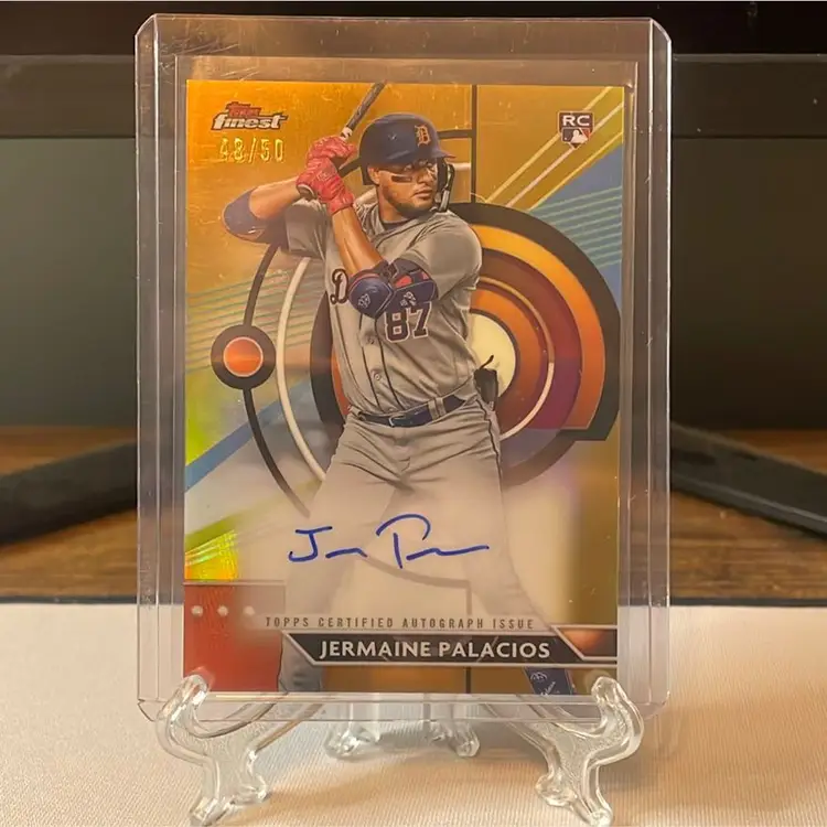 Jermaine Palacios 2023 Topps Finest /50 Auto