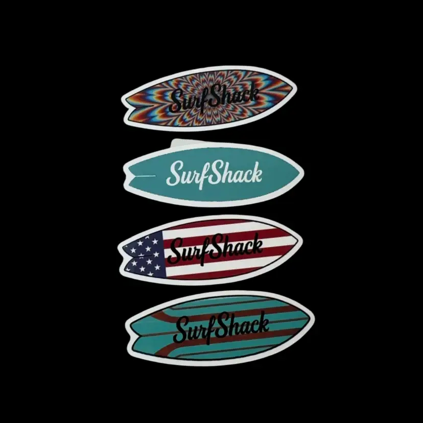 Surf Shack Sticker Pack