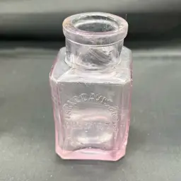 Small Parke Davis Chemist Bottle Purple Glass