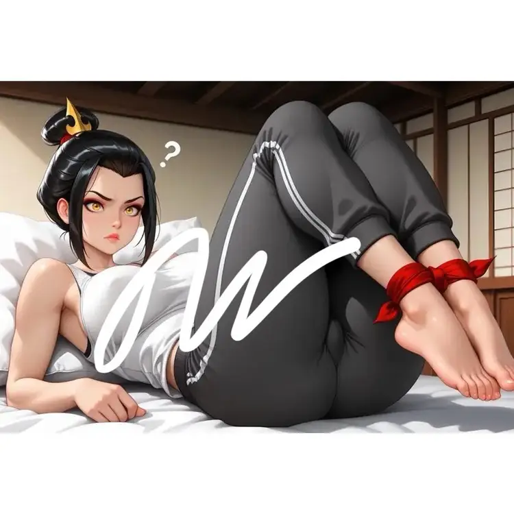 ANIME MANGA WAIFU PHOTO PRINT AZULA FROM AVATAR THE LAST AIRBENDER SERIES 8.5x11