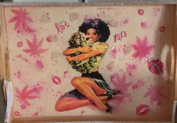 “All Mine” Rolling Tray Set