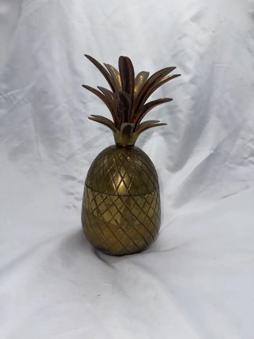 VTG Bass Pineapple Candy Dish/trinket Dish