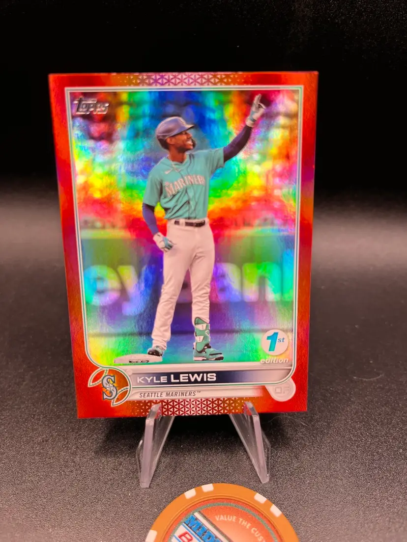 Kyle Lewis 1st Edition #/50 2021 Topps Seattle Mariners