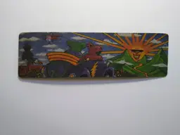 Grateful Dead Bookmark Officially Licensed Psychedelic Art Tie-Dye The Bookmark