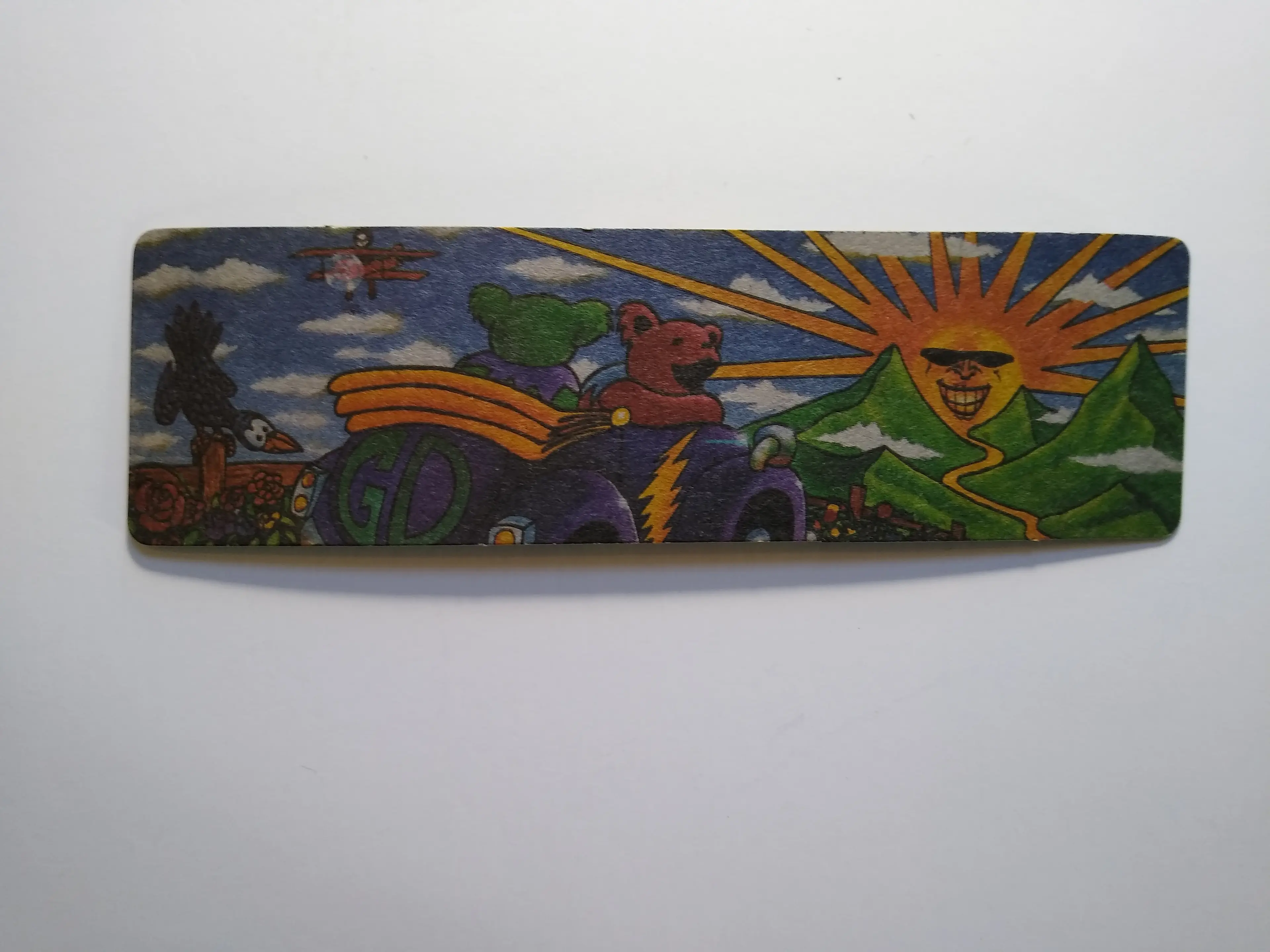 Grateful Dead Bookmark Officially Licensed Psychedelic Art Tie-Dye The Bookmark