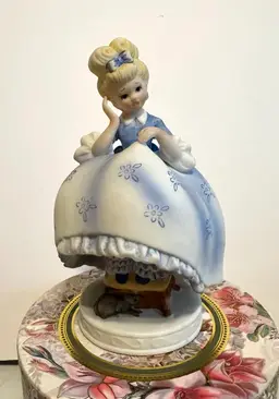 Lefton Bloomer Girl Figurine