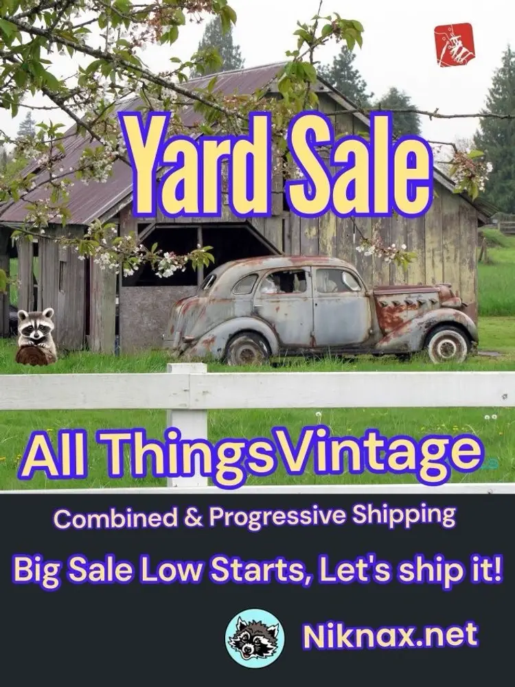 Okay For Go…Sunday, Yard Sale Starts - See You Then