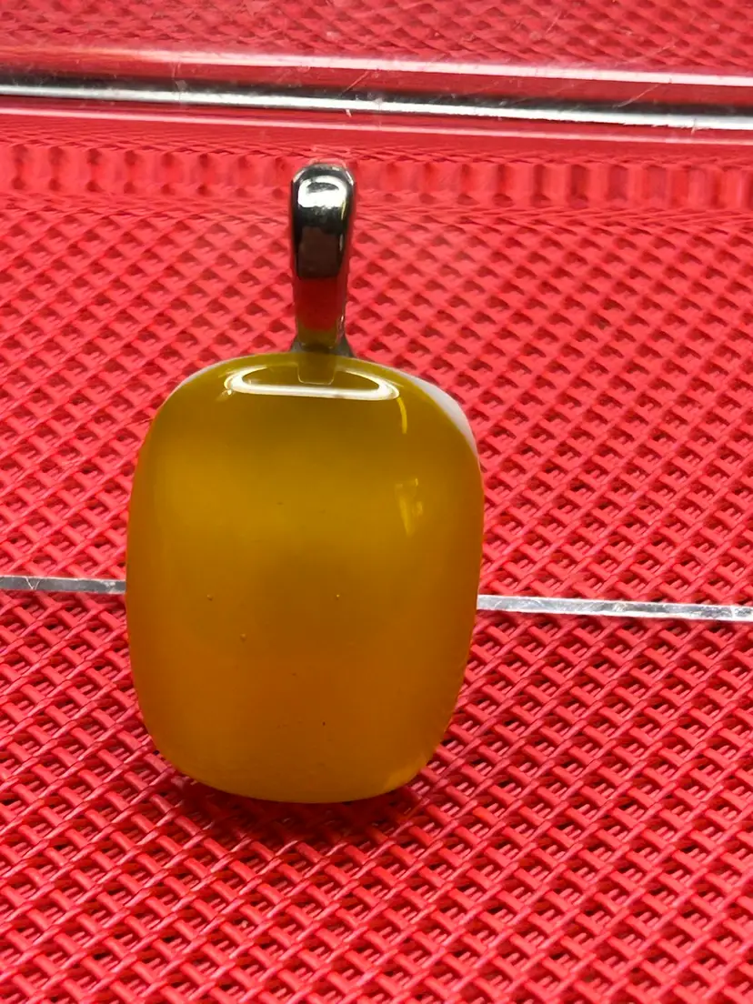 Fused Glass Pendant.