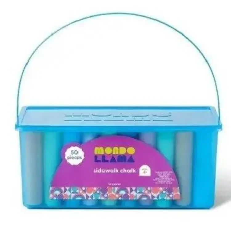 Mondo Llama Sidewalk Chalk 50-Piece Set Case of 4 *Wholesale*