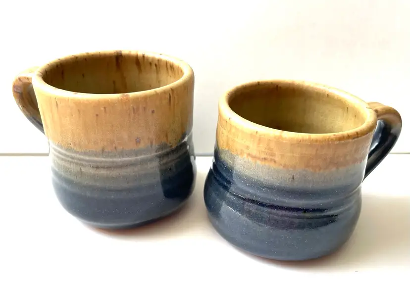 St Helen’s Pottery Mugs. Uniquely Different. Similar.