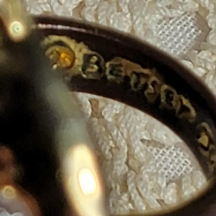 Vintage Betsey Johnson  Goldtone Rhinestone Fish Brooch