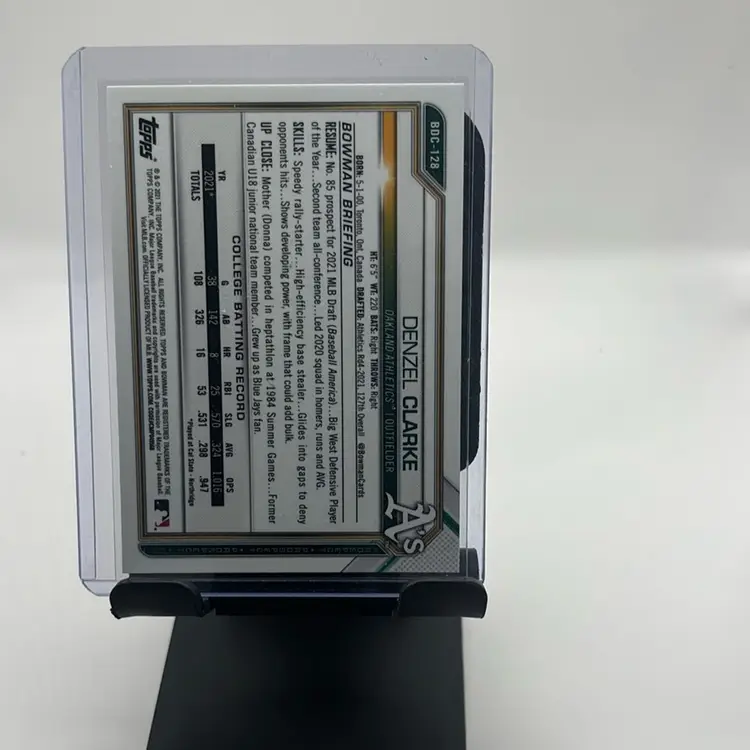 Denzel Clarke 1st Bowman