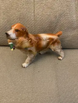 Enesco Spaniel With Pheasant E-2403