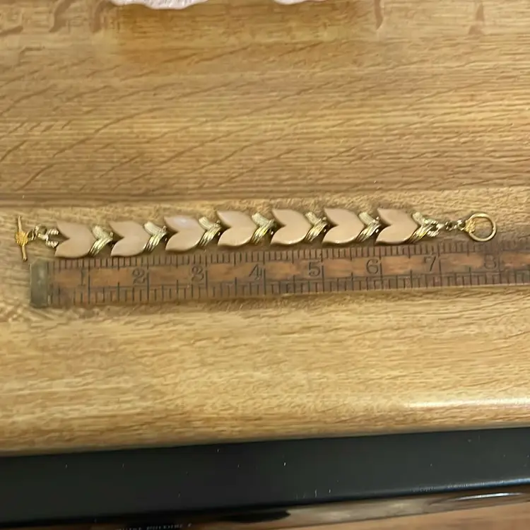 Vintage Bracelet 7.5” With added Toggle Clasp