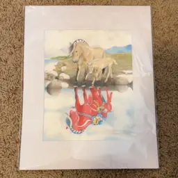 Fjord Salsa Horse Print