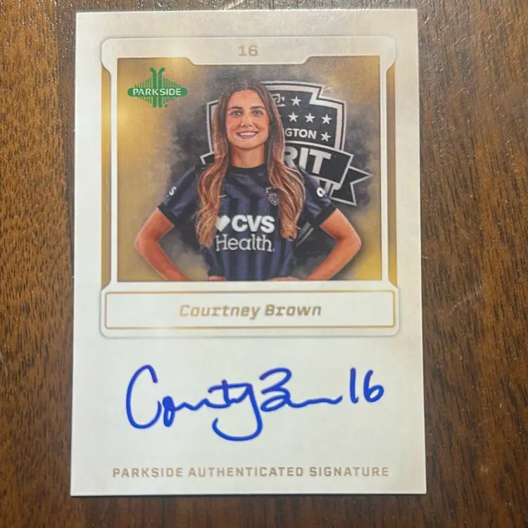 Courtney Brown 2025 Parkside NWSL Vol. 1 Signature Series /370