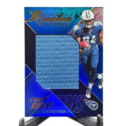 Corey Davis 2017 Panini XR #RJM-CD Rookie Jumbo Materials 20/49 Tennessee Titans