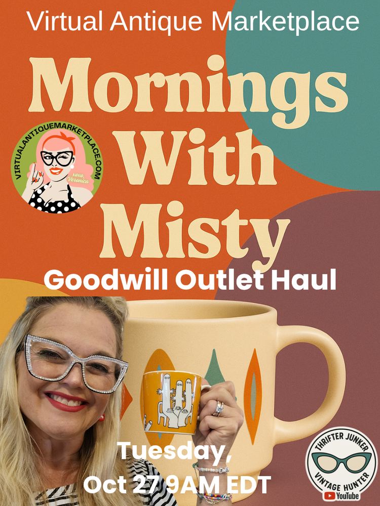 Mornings With Misty: Live Chat & Flea Market Haul