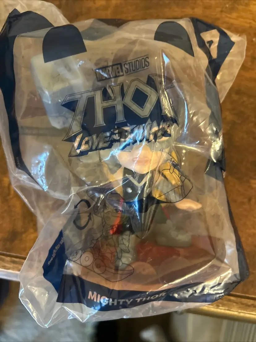 Mcdonalds Happy Meal Toy #4 Mighty Thor Marvel Studios Thor Love and Thunder