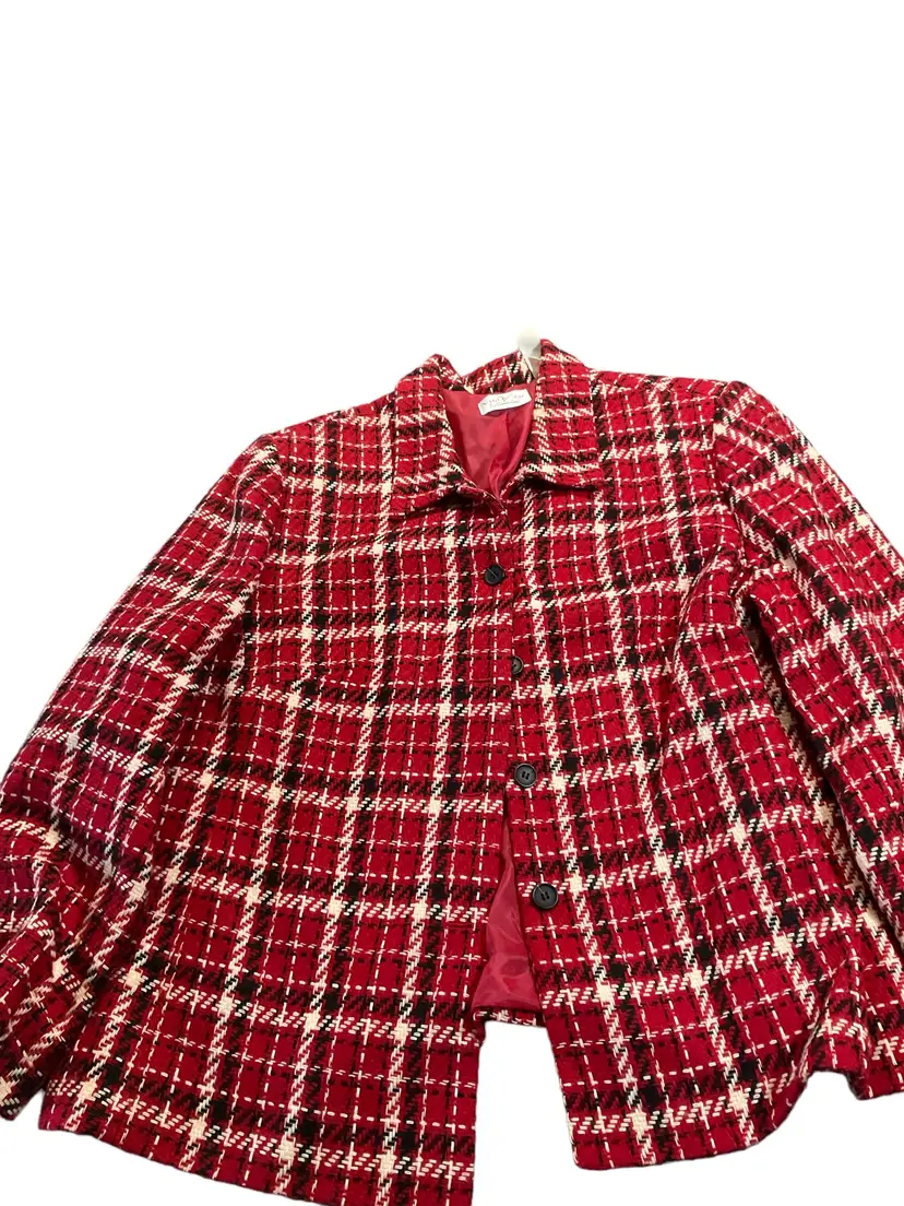 Vintage Liz Clairborne Company " Villager" Red and Black Blazer