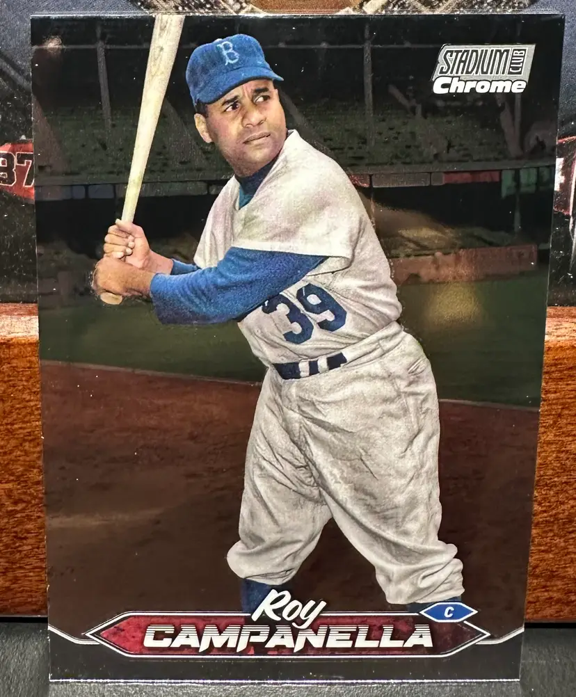 Roy Campanella 2024 Stadium Club Chrome 299 Brooklyn Dodgers